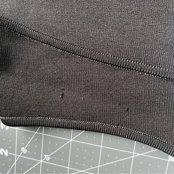 Lot of 3 bodycon color block black dresses Guess Marciano H&M - Picture 5 of 12